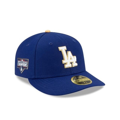 Los Angeles Dodgers Gorra | New Era MLB Gold Collection Low Profile 59fifty Fitted Cap Mexico - Azules